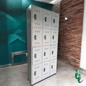 lockers metálico de 12 puestos